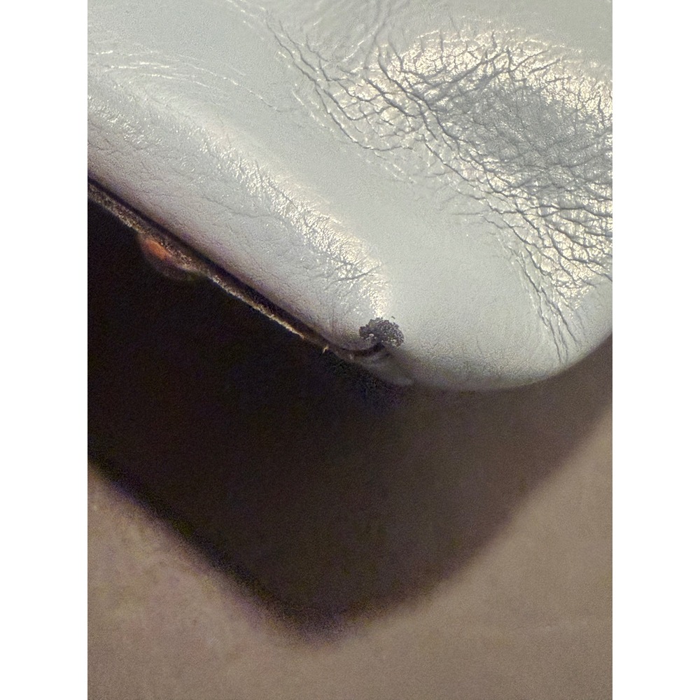 Patricia Nash Light Blue Leather Crossbody Bag Zip Top Shoulder Bag - Picture 10 of 16